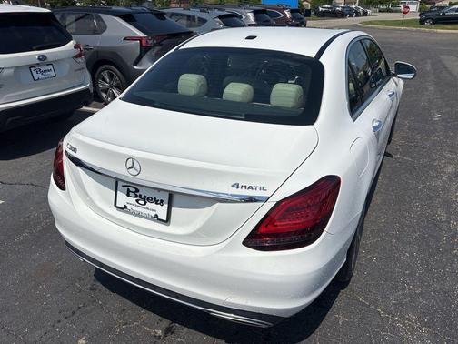 White 2021 Mercedes-Benz C-Class C 300 4MATIC
