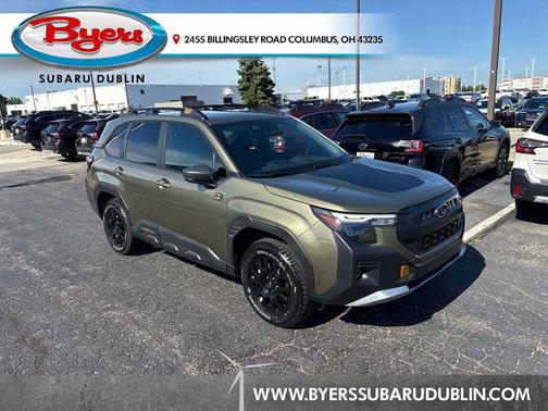 Autumn Green Metallic 2026 Subaru Forester Wilderness