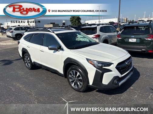 Crystal White Pearl 2025 Subaru Outback Touring XT