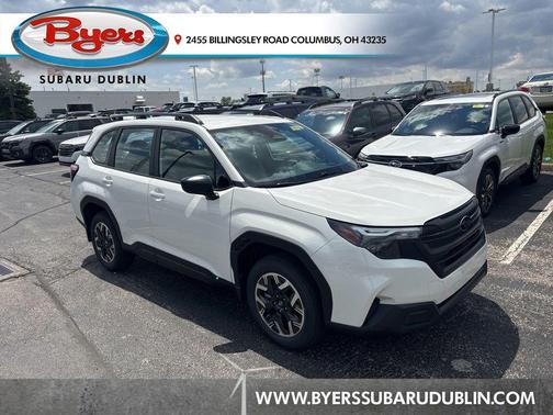 Crystal White Pearl 2026 Subaru Forester Base