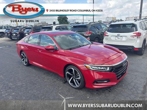 San Marino Red 2019 Honda Accord Sport 2.0T