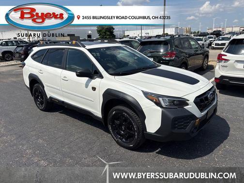 Crystal White Pearl 2024 Subaru Outback Wilderness