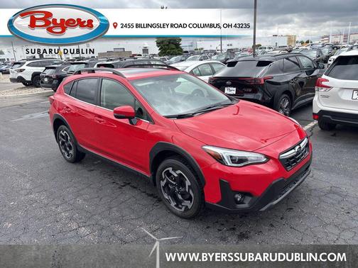 Pure Red 2023 Subaru Crosstrek Limited