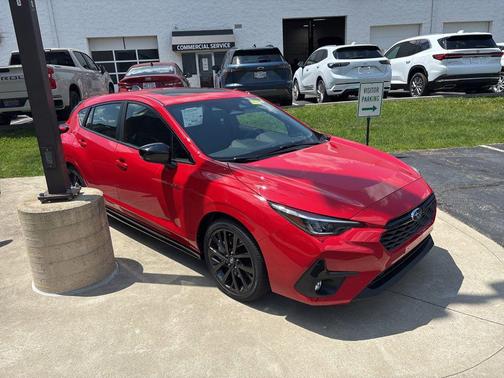 Pure Red 2026 Subaru Impreza RS
