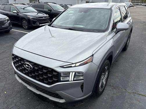 Shimmering Silver 2021 Hyundai SANTA FE SE