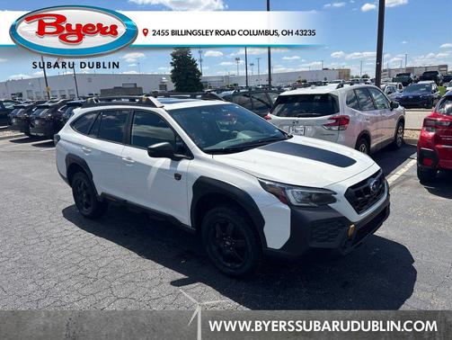 Crystal White Pearl 2024 Subaru Outback Wilderness