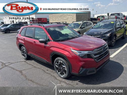 Crimson Red Pearl 2026 Subaru Forester Hybrid Limited