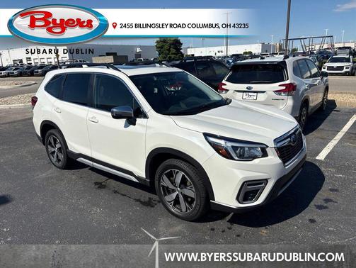 Crystal White Pearl 2020 Subaru Forester Touring