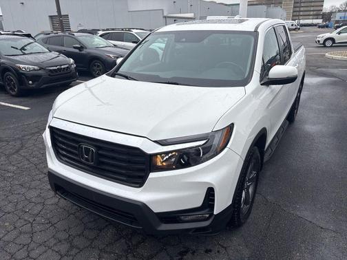 Platinum White Pearl 2022 Honda Ridgeline RTL