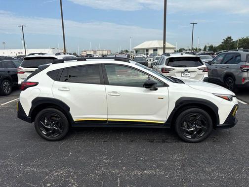 Crystal White Pearl 2024 Subaru Crosstrek Sport