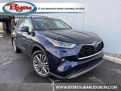 2021 Toyota Highlander Hybrid Platinum