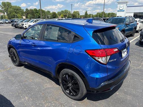Aegean Blue Metallic 2022 Honda HR-V AWD Sport