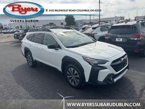 Crystal White Pearl 2024 Subaru Outback Limited