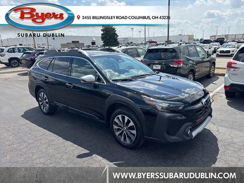 Crystal Black Silica 2024 Subaru Outback Touring