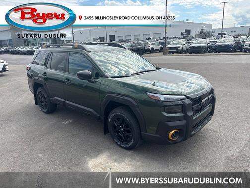 Deep Emerald Green Pearl 2026 Subaru Outback Wilderness