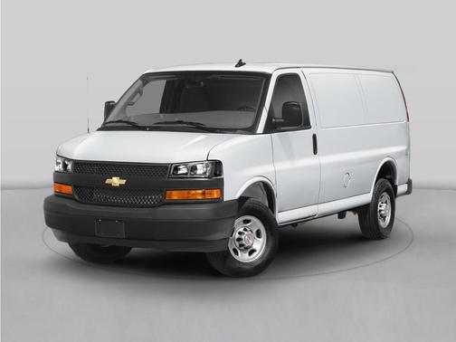 Black 2021 Chevrolet Express 2500 Work Van
