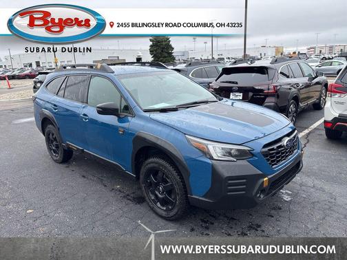 Geyser Blue 2022 Subaru Outback Wilderness