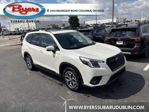 Crystal White Pearl 2023 Subaru Forester Premium