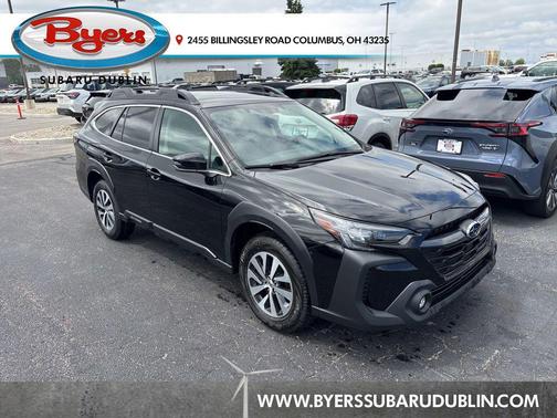 Crystal Black Silica 2024 Subaru Outback Premium