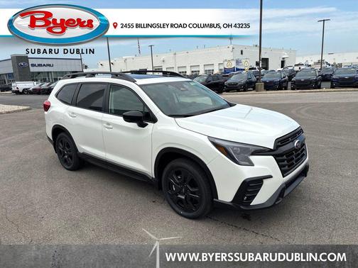 Crystal White Pearl 2026 Subaru Ascent Onyx Edition Touring 7-Passenger