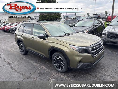 Autumn Green Metallic 2026 Subaru Forester Hybrid Limited