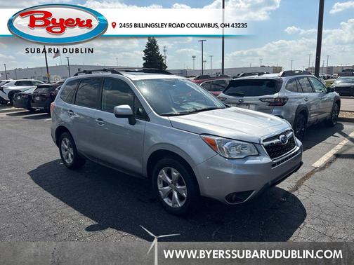 Ice Silver Metallic 2016 Subaru Forester 2.5i Premium