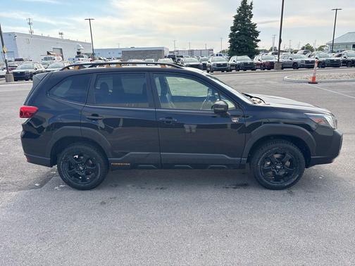 Crystal Black Silica 2023 Subaru Forester Wilderness