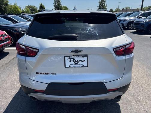 Silver Ice Metallic 2022 Chevrolet Blazer 3LT