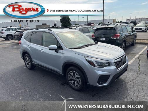 Ice Silver Metallic 2021 Subaru Forester Premium