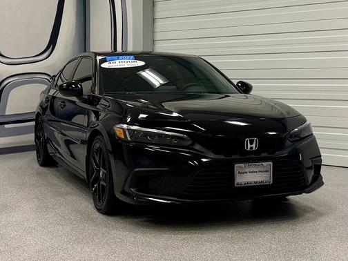Crystal Black Pearl 2022 Honda Civic