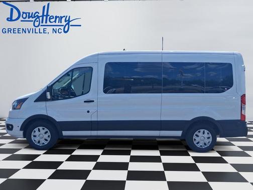 Oxford White 2024 Ford Transit-350 XLT