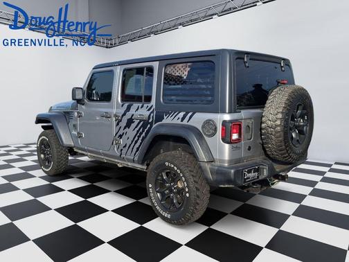 Billet Silver Metallic Clearcoat 2020 Jeep Wrangler Unlimited Sport