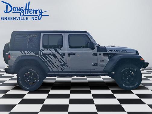 Billet Silver Metallic Clearcoat 2020 Jeep Wrangler Unlimited Sport