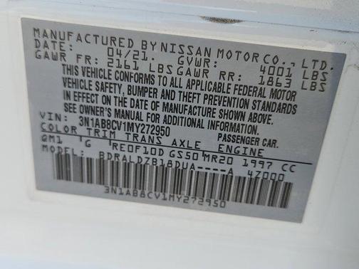 2021 Nissan Sentra SV