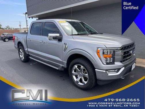 ICONIC SILVER METALLIC 2022 Ford F-150 LARIAT