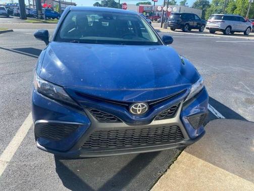 Blue 2024 Toyota Camry SE