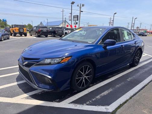 Blue 2024 Toyota Camry SE