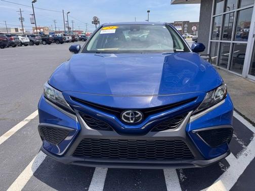 Blue 2024 Toyota Camry SE