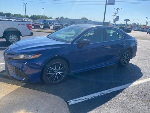 Blue 2024 Toyota Camry SE
