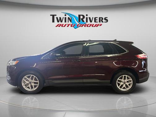 Burgundy Velvet Metallic Tinted Clearcoat 2021 Ford Edge SEL
