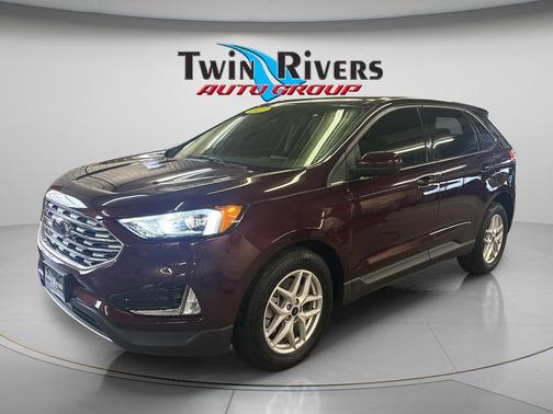 Burgundy Velvet Metallic Tinted Clearcoat 2021 Ford Edge SEL