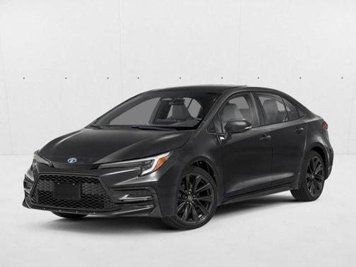 Midnight Black Metallic 2026 Toyota Corolla Hybrid SE