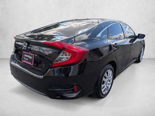 Crystal Black Pearl 2017 Honda Civic LX