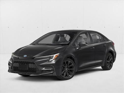 Midnight Black Metallic 2026 Toyota Corolla Hybrid SE