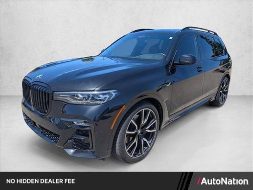 Black Sapphire Metallic 2019 BMW X7 xDrive50i