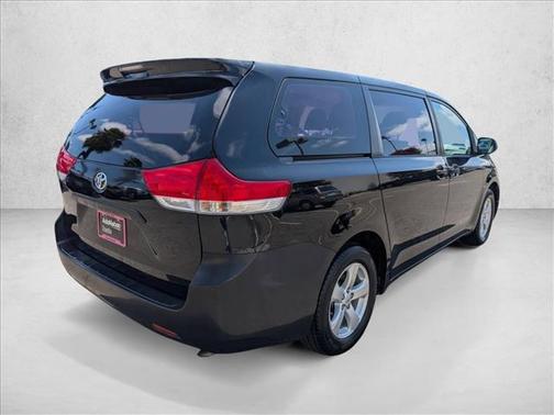 Black 2012 Toyota Sienna Base