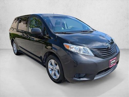 Black 2012 Toyota Sienna Base