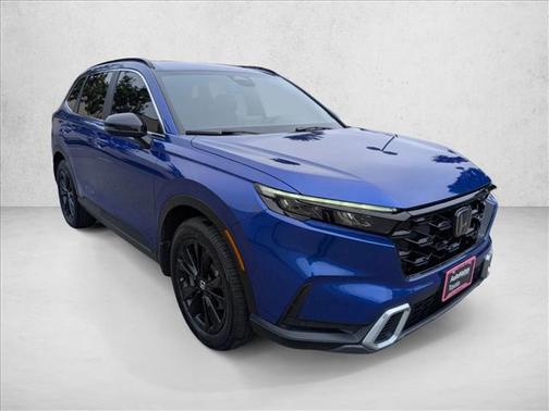 Blue 2023 Honda CR-V Hybrid Sport Touring AWD