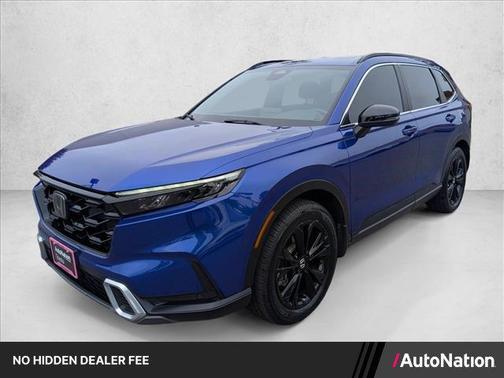 Blue 2023 Honda CR-V Hybrid Sport Touring AWD