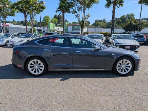 Silver/Gray 2017 Tesla Model S 100D